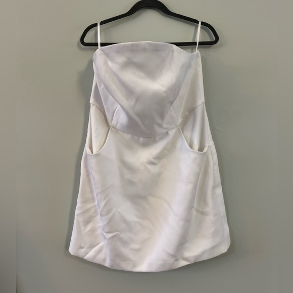 Eloquii Dresses & Skirts - NWT Eloquii White Strapless Wedding Prom HoCo Formal